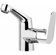 Sink faucet with side lever