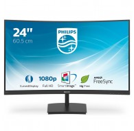Philips E Line 241E1SC/00 LED display 59.9 cm (23.6") 1920 x 1080 pixels Full HD Black