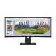Lenovo ThinkVision T34WD-40 LED display 86.4 cm (34") 3440 x 1440 pixels Wide Quad HD Black