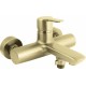 Wall-mounted bathtub faucet