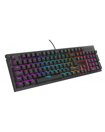 GENESIS NKG-2179 keyboard Gaming USB QWERTZ German Black