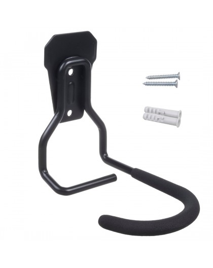 Maclean Bicycle Stand Bike Wall Mount Holder Vertical Steel Storage Hook 20kg Garage