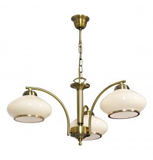 Activejet Classic ceiling chandelier pendant lamp RITA Patina triple 3xE27 for living room