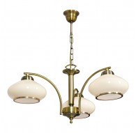 Activejet Classic laevari ripats, lamp RITA Patina kolmekordne 3xE27 elutuppa