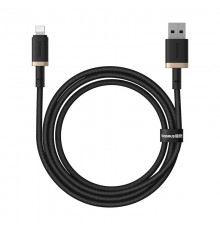 Baseus Dura Type A to IP 2.4A fast charging cable Black, Gold
