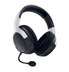 Игровая беспроводная гарнитура Razer Kaira HyperSpeed с накладными наушниками, USB Type-C, Bluetooth, белая, черная.