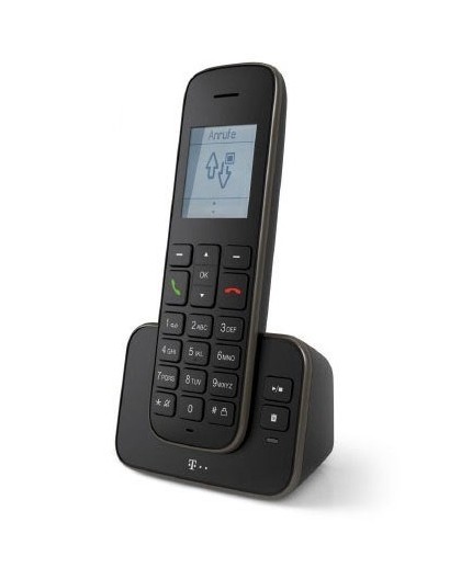 Telekom Sinus A 207 DECT telephone Caller ID Black