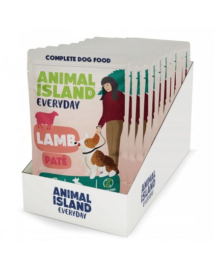 ANIMAL ISLAND Everyday Lamb - wet dog food - 10x150g