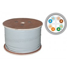Q-LANTEC F/UTP cat.6A network cable, twisted pair, LSOH