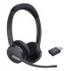 Yealink WH64 Hybrid Dual UC Headset Wireless Head-band Office/Call center Micro-USB Bluetooth Black