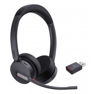 Yealink WH64 Hybrid Dual UC Headset Wireless Head-band Office/Call center Micro-USB Bluetooth Black