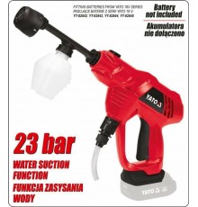 YT. 18V PRESSURE WASHER WITH SOLO SUCTION