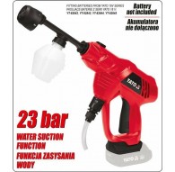 YT. 18V PRESSURE WASHER WITH SOLO SUCTION