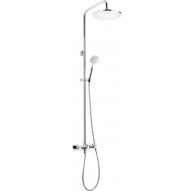 Rain shower with shower faucet
