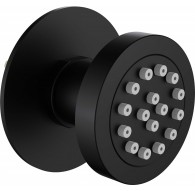 Concealed round shower nozzle