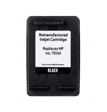Superbulk printer ink HP B-H703BK (replacement HP 703 CD887) standard black