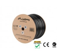 Lanberg LCF5-30CU-0305-BK networking cable Black 305 m Cat.5e F/UTP (FTP) outdoor