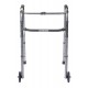 Aluminium rehabilitation tri-functional walker