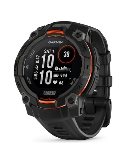 Garmin Instinct® 3 – 45 mm, Solar Watch Black