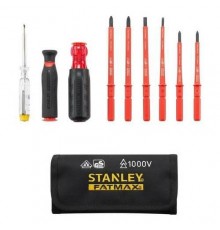 ST. SCREWDRIVERS 10pcs. VDE (2PH+2PZ+2PŁ+TESTER)