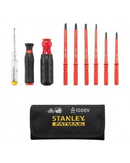 ST. SCREWDRIVERS 10pcs. VDE (2PH+2PZ+2PŁ+TESTER)