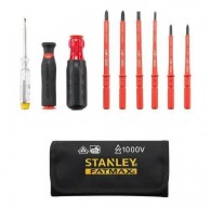 ST. SCREWDRIVERS 10pcs. VDE (2PH+2PZ+2PŁ+TESTER)
