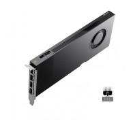 PNY RTX PRO 4000 Blackwell, 24 GB GDDR7 ECC 192-bit, 140W, PCI Express 5.0 x16, 4 x Display Port 2.1, ATX bracket, 1x CEM5 16-pi