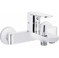 Wall-mounted bathtub mixer
