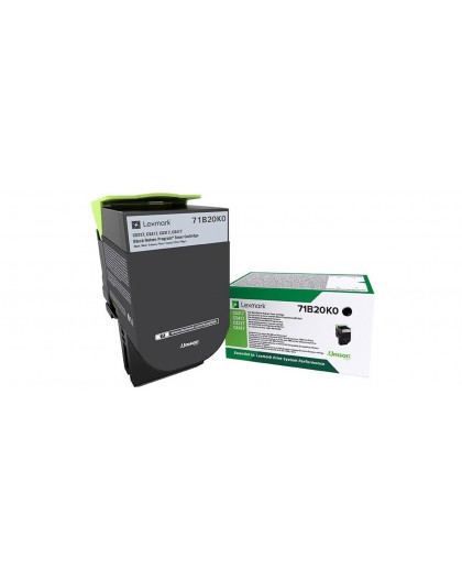 Lexmark 71B20K0 toner cartridge 1 pc(s) Original Black