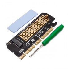 Expansion card, adapter M.2 NVMe M-Key PCI-E Savio AK-41
