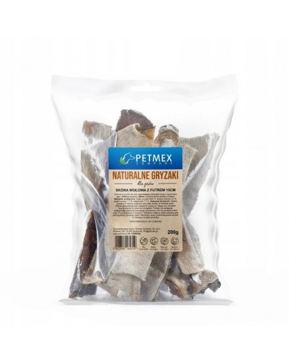PETMEX Beefhide with Fur - dog treat - 200g