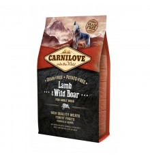 CARNILOVE Adult Lamb and wild boar - dry dog food - 4kg
