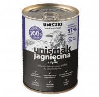 UNISZKI Unismak Lamb with Pumpkin - Wet Dog Food - 410 g