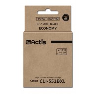 Actis KC-551Bk Ink (replacement for Canon CLI-551BK Standard 12 ml black)