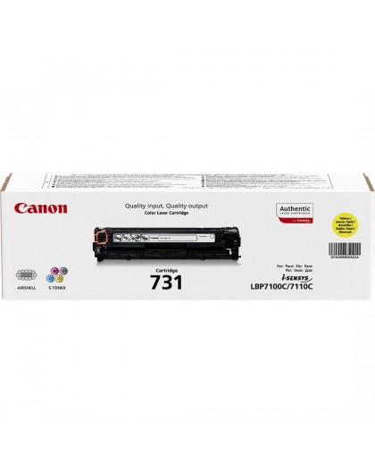 Canon 731 toner cartridge 1 pc(s) Original Yellow
