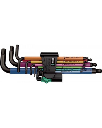 Wera 05022210001 hex key L-shaped hex key set Metric 9 pc(s)