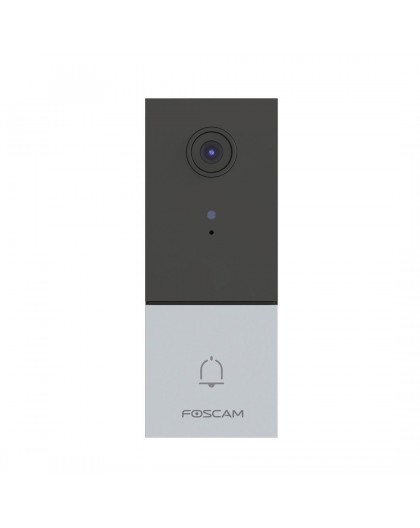 Foscam VD1 video intercom system 4 MP Black, Silver