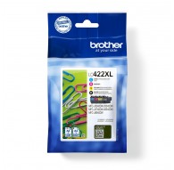 Brother LC-422XLVAL ink cartridge 4 pc(s) Original Black, Cyan, Magenta, Yellow