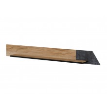 Cama OVO shelf 130x20xH15 oak/concrete