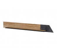 Cama OVO shelf 130x20xH15 oak/concrete