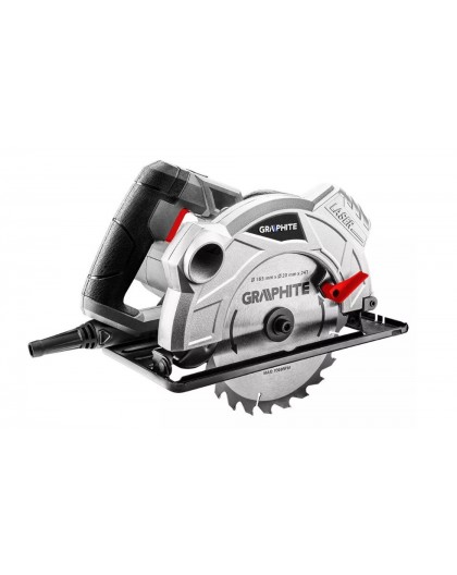 Circular saw 1500W Graphite circular saw blade 185 mm