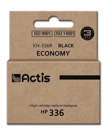 Actis KH-336R Ink (replacement for HP 336 C9362A Standard 9 ml black)
