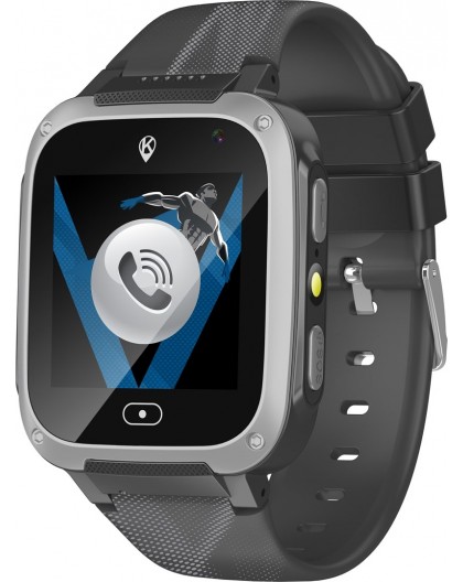 KiDiZ Basic black smartwatch for children