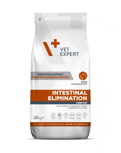 VET EXPERT Veterinary Diet Intestinal Elimination Dog – dry dog food – 12 kg