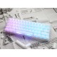 Клавиатура Ducky One 3 Aura White Mini Kailh Jel US Игровая USB QWERTY US International