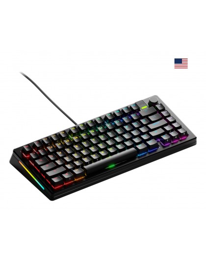 Glorious Gaming GMMK 3 PRO 75% Prebuilt Wired Black - US