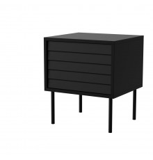 Cama Bedside cabinet, 2 pcs. CORTINA 45x40x51 black