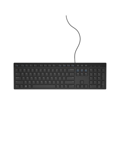 DELL KB216 keyboard USB QWERTY US International Black