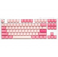 Ducky One 3 TKL mängimise klaviatuur USB QWERTZ Saksakeelne Roosa