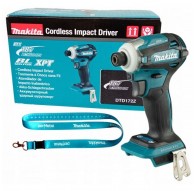 Makita DTD172Z power wrench 1/4" 3800 RPM 180 N⋅m Black, Blue 18 V